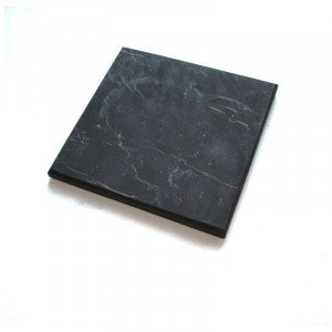 Плитка шунгитовая неполированная 10x10cm