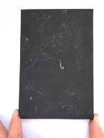 Плитка шунгитовая неполированная 15х10 cm