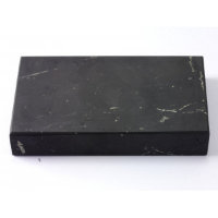Плитка шунгитовая неполированная 10x6х1,6 cm