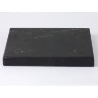 Плитка шунгитовая неполированная 10х8х1,2 cm