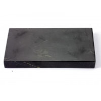 Плитка шунгитовая полированная 10x6х1,2 cm
